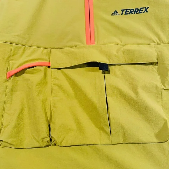 Adidas Terrex UTL HZ TOP- Cordura pullover Fleece. Size SMALL- NWT- UNISEX - Picture 8 of 10